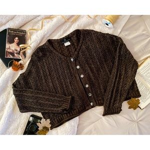 Vintage Carole Little Sparkly Cardigan